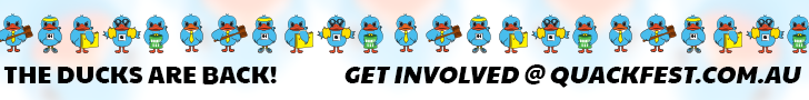 General Quackfest Banner Ad 728 x 90